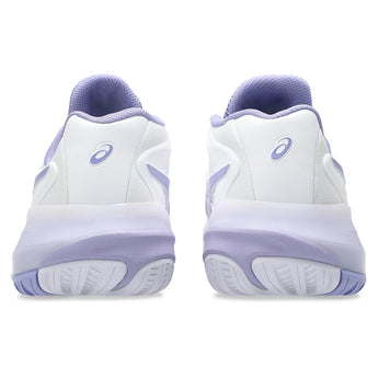 Women's GEL-Resolution X Tennis Shoes White and Bluebell-Footwear-Asics-1042A279_105_4-Tennis Express
