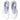 Women's GEL-Resolution X Tennis Shoes White and Bluebell-Footwear-Asics-1042A279_105_5-Tennis Express