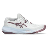 Women's GEL-Resolution X Tennis Shoes White and Dusty Mauve,Footwear,Asics,,,Tennis Express,1042A279_107-1