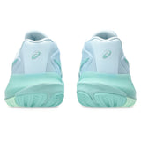 Women's GEL-Resolution X Tennis Shoes Light Blue and Oasis Green,Footwear,Asics,,,Tennis Express,1042A279_402-5