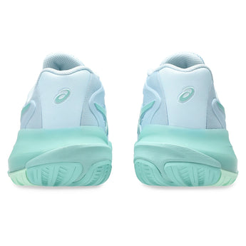 Women's GEL-Resolution X Tennis Shoes Light Blue and Oasis Green,Footwear,Asics,,,Tennis Express,1042A279_402-5