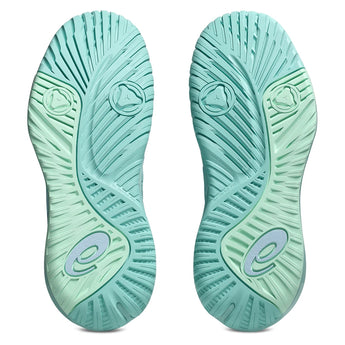 Women's GEL-Resolution X Tennis Shoes Light Blue and Oasis Green,Footwear,Asics,,,Tennis Express,1042A279_402-6