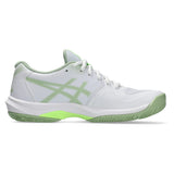 Women's Game FF Pickleball Shoes White and Jade-Footwear-Asics-1042A280_101S26-2-Tennis Express