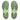Women's Game FF Pickleball Shoes White and Jade-Footwear-Asics-1042A280_101S26-5-Tennis Express