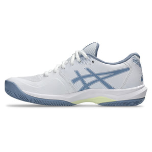 Women's Game FF Pickleball Shoes White and Calm Indigo,Footwear,Asics,,,Tennis Express,1042A280_102F26-1