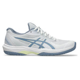 Women's Game FF Pickleball Shoes White and Calm Indigo,Footwear,Asics,,,Tennis Express,1042A280_102F26-2