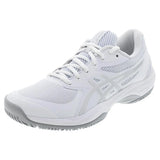 Women's Game FF Tennis Shoes White and Pure Silver-Footwear-Asics-1042A281-101S25-Tennis Express