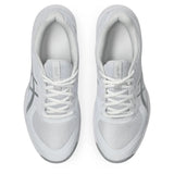 Women's Game FF Tennis Shoes White and Pure Silver-Footwear-Asics-1042A281_101_3-Tennis Express