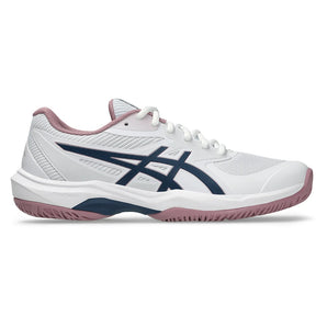 Women's Game FF Tennis Shoes White and Independence Blue,Footwear,Asics,,,Tennis Express,1042A281_104-2