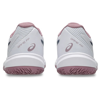 Women's Game FF Tennis Shoes White and Independence Blue,Footwear,Asics,,,Tennis Express,1042A281_104-4