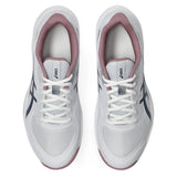 Women's Game FF Tennis Shoes White and Independence Blue,Footwear,Asics,,,Tennis Express,1042A281_104-5