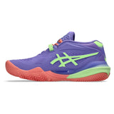 Women's GEL-Resolution X Padel Shoes Amethyst and Illuminate Green-Footwear-Asics-1042A285-501S26-2-Tennis Express