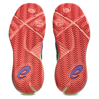 Women's GEL-Resolution X Padel Shoes Amethyst and Illuminate Green-Footwear-Asics-1042A285-501S26-5-Tennis Express