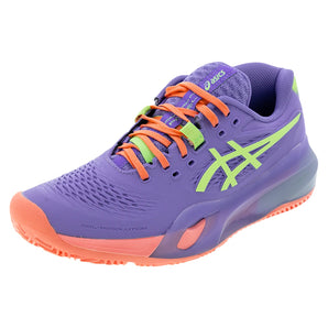Women's GEL-Resolution X Padel Shoes Amethyst and Illuminate Green-Footwear-Asics-1042A285-501S26copy-675434Tennis Express