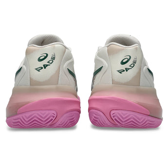 Women's GEL-Resolution X Padel Shoes Soft Oat and Jewel Green,Footwear,Asics,,,Tennis Express,1042A285_250F26-4