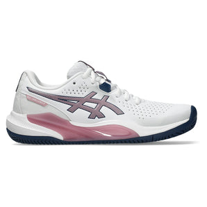 Women's CLAY Court GEL-Challenger 15 Tennis Shoes White and Taro Purple,Footwear,Asics,,,Tennis Express,1042A293_105-1