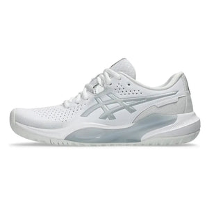 Women's GEL-Challenger 15 Tennis Shoes White and Pure Silver-Footwear-Asics-1042A294-101F25-1-Tennis Express
