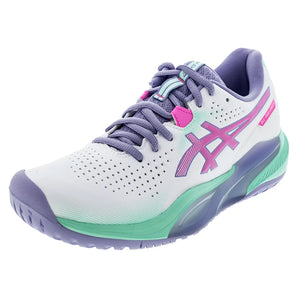 Women's GEL-Challenger 15 Tennis Shoes White and Dragon Fruit-Footwear-Asics-5-WHITE/DRAGON_FRUIT, [current_file_name-Tennis Express