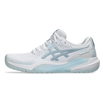 Women's GEL-Challenger 15 Tennis Shoes White and Sky-Footwear-Asics-1042A294_102S26-1-Tennis Express
