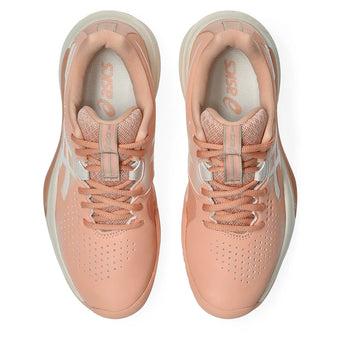 Women's GEL-Challenger 15 Tennis Shoes Cantaloupe and White,Footwear,Asics,,,Tennis Express,1042A294_701-3