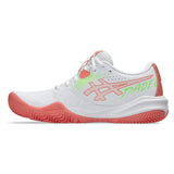Women's GEL-Challenger 15 Padel Shoes White and Guava-Footwear-Asics-1042A296-101S26-2-Tennis Express