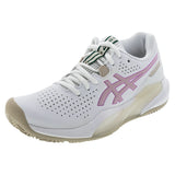Women's GEL-Challenger 15 Padel Shoes White and Bubblegum,Footwear,Asics,White/Bubblegum,5,Tennis Express,1042A296-102F26copy