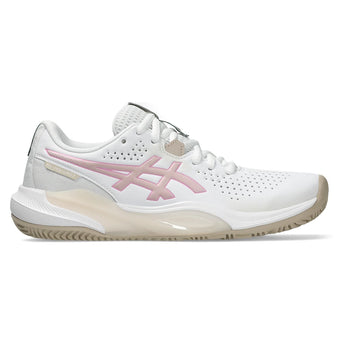 Women's GEL-Challenger 15 Padel Shoes White and Bubblegum,Footwear,Asics,,,Tennis Express,1042A296_102F26-2