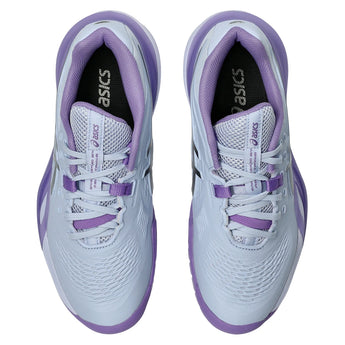 Women's Night Energy GEL-Resolution X Tennis Shoes Blue Fade and Gunmetal,Footwear,Asics,,,Tennis Express,1042A303_400-3