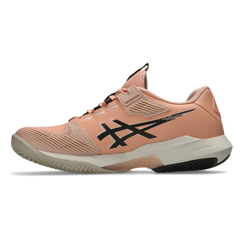 Women's CLAY Court Solution Speed FF 4 Tennis Shoes Cantaloupe and Black Coffee,Footwear,Asics,,,Tennis Express,1042A305_700-1