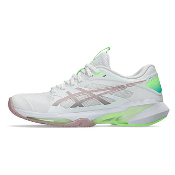 Women's Solution Speed FF 4 Tennis Shoes White and Morganite-Footwear-Asics-, [current_file_name-Tennis Express