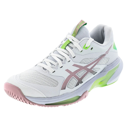 Women's Solution Speed FF 4 Tennis Shoes White and Morganite