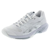 Women's Solution Speed FF 4 Tennis Shoes White and Pure Silver-Footwear-Asics-8-WHITE/PR_SV, [current_file_name-Tennis Express