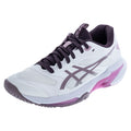 Women's Solution Speed FF 4 Tennis Shoes White and Dusty Mauve