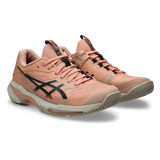 Women's Solution Speed FF 4 Tennis Shoes Cantaloupe and Black Coffee