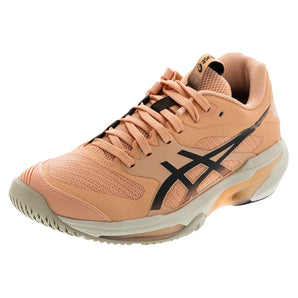Women's Solution Speed FF 4 Tennis Shoes Cantaloupe and Black Coffee,Footwear,Asics,Cantaloupe/Black Coffee,5,Tennis Express,1042A307-700F26copy