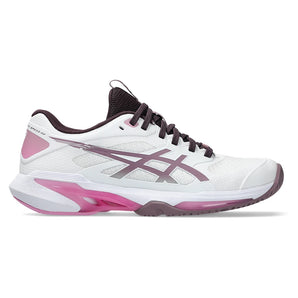 Women's Solution Speed FF 4 Tennis Shoes White and Dusty Mauve,Footwear,Asics,,,Tennis Express,1042A307_102-2