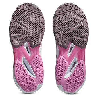 Women's Solution Speed FF 4 Tennis Shoes White and Dusty Mauve,Footwear,Asics,,,Tennis Express,1042A307_102-6