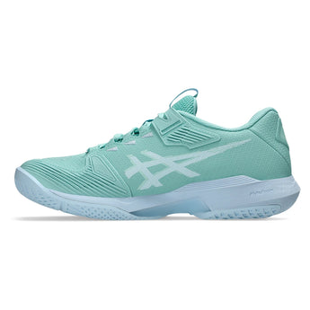 Women's Solution Speed FF 4 Tennis Shoes Oasis Green and Light Blue,Footwear,Asics,,,Tennis Express,1042A307_300-2
