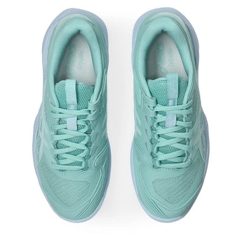 Women's Solution Speed FF 4 Tennis Shoes Oasis Green and Light Blue,Footwear,Asics,,,Tennis Express,1042A307_300-3