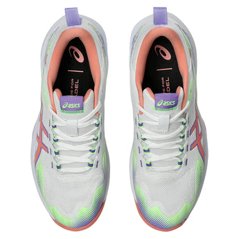 Women's SonicSmash FF Padel Shoes White and Guava-Footwear-Asics-, [current_file_name-Tennis Express