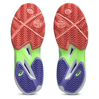 Women's SonicSmash FF Padel Shoes White and Guava-Footwear-Asics-, [current_file_name-Tennis Express
