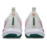 Women's SonicSmash FF Padel Shoes White and Jewel Green,Footwear,Asics,,,Tennis Express,1042A311_101F26-5