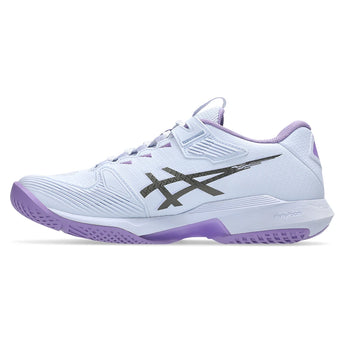 Women's Night Energy Solution Speed FF 4 Tennis Shoes Blue Fade and Gunmetal,Footwear,Asics,,,Tennis Express,1042A313_400_1