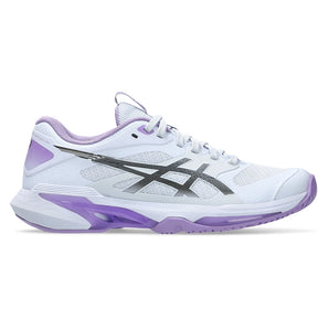 Women's Night Energy Solution Speed FF 4 Tennis Shoes Blue Fade and Gunmetal,Footwear,Asics,,,Tennis Express,1042A313_400_2