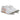 Women's GEL-Dedicate 9 Wide Tennis Shoes White and Cantaloupe
