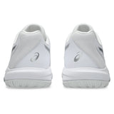 Women's GEL-Dedicate 9 Wide Tennis Shoes White and Pure Silver,Footwear,Asics,,,Tennis Express,1042A315_101-4