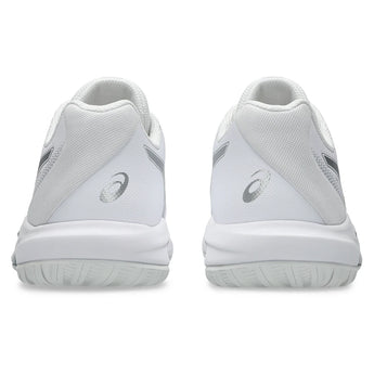 Women's GEL-Dedicate 9 Wide Tennis Shoes White and Pure Silver,Footwear,Asics,,,Tennis Express,1042A315_101-4
