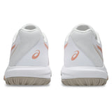 Women's GEL-Dedicate 9 Tennis Shoes White and Cantaloupe,Footwear,Asics,,,Tennis Express,1042A316_100-4