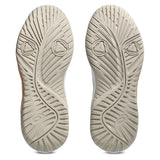Women's GEL-Dedicate 9 Tennis Shoes White and Cantaloupe,Footwear,Asics,,,Tennis Express,1042A316_100-6