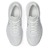 Women's GEL-Dedicate 9 Tennis Shoes White and Pure Silver,Footwear,Asics,,,Tennis Express,1042A316_101-3